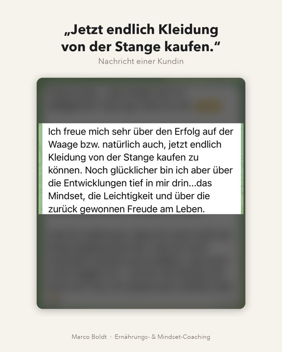Nachricht: Kleidung von der Stange